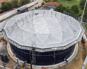 Tanque de vidrio fusionado al Acero en Colombia